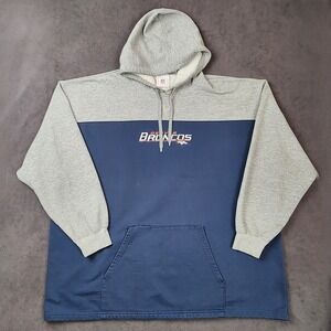 Vintage Denver‎ Broncos NFL Hoodie Mens 3XL Pullover Sweatshirt Football